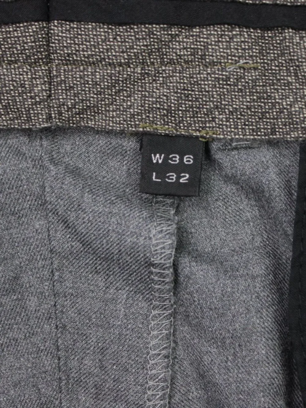 J. Crew Chino Pants Mens 36x29 Gray Bowery Classic Fit 100% Cotton Flat Front